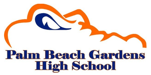 Palm Beach Gardens High School Gator logo